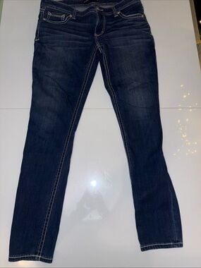 Womens Express Low Rise Jeans Size 12R Blue Jeans Denim